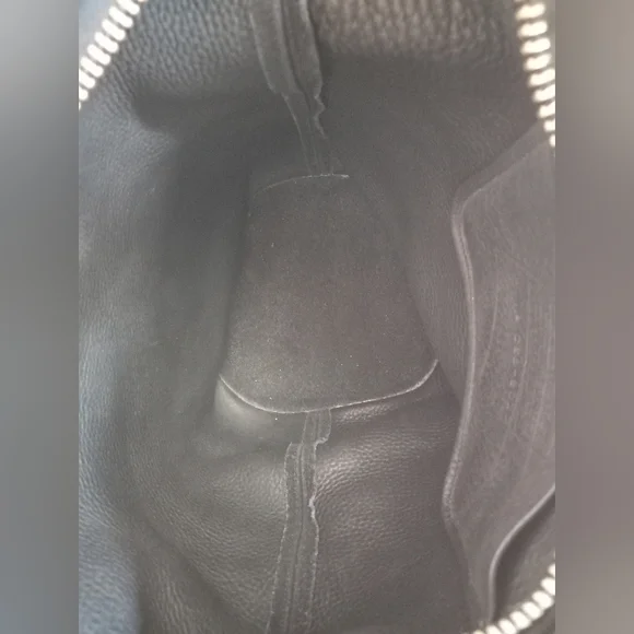 Coach Berkeley Duffle Sac in Black Suede 9010, Ruff-Out